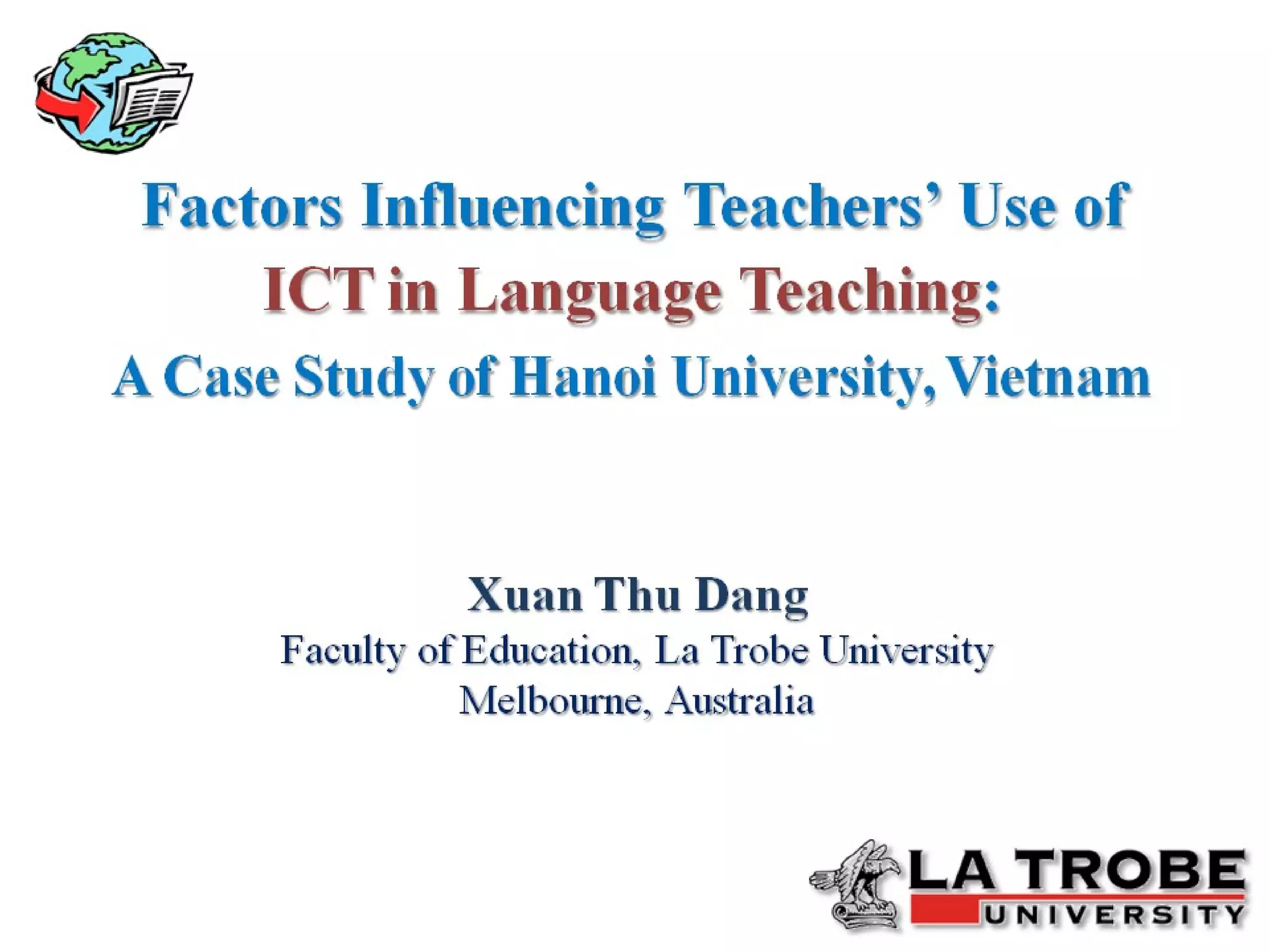 20-21 Oct 2011 Xuan Thu Dang