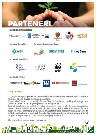 Raportul Anual ViitorPlus 2015