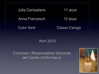 V Presentació de Càrrecs