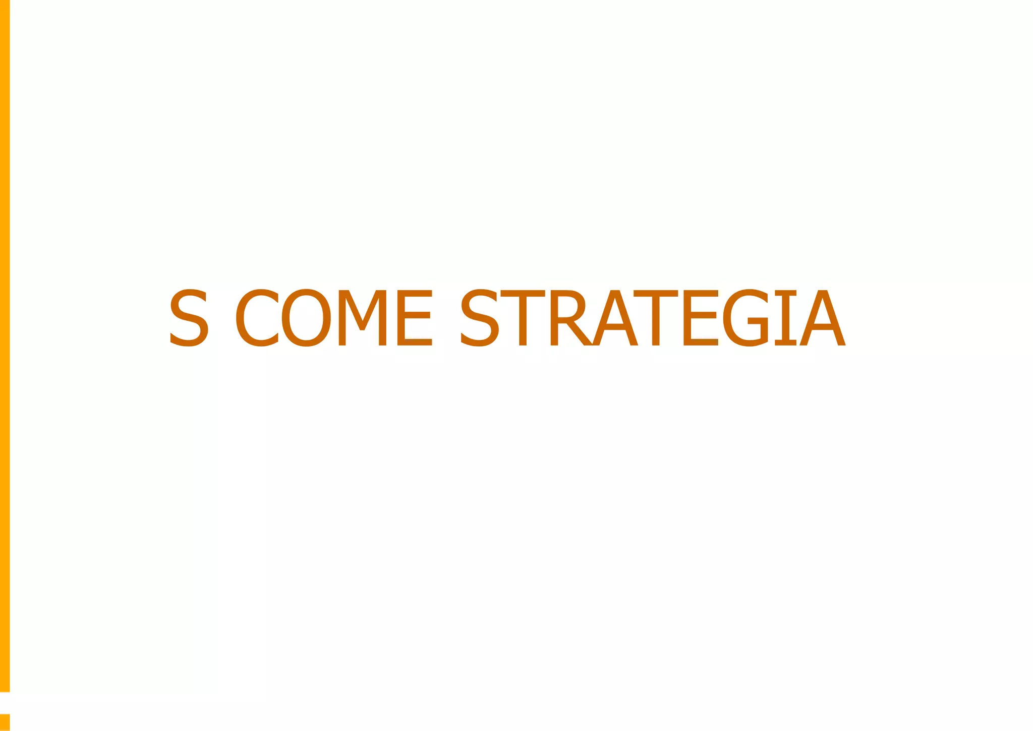 S COME STRATEGIA
 