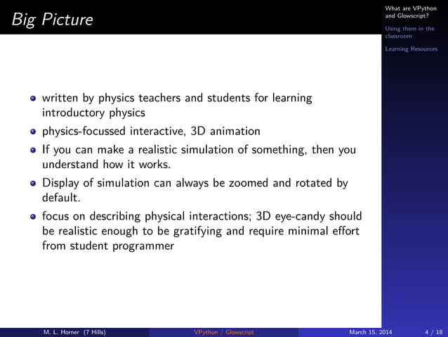 Learning Vpython/glowscript | PDF | Web Development | Internet