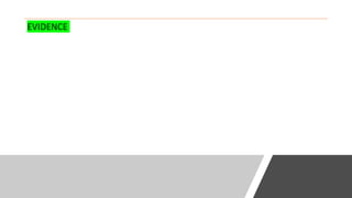 EVIDENCE
ICS - LABA > individual components Evidence A
Regular ICS > pneumonia Evidence A
ICS/LAMA/LABA improves lung function Evidence A
ICS/LAMA/LABA reduces exacerbations Evidence B
 
