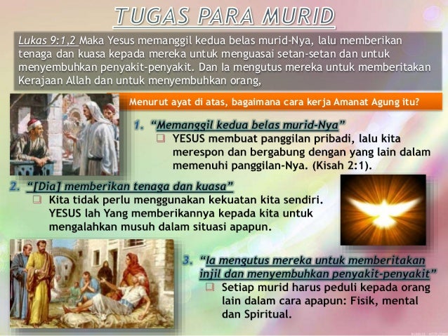 Pelajaran Sekolah SABAT ke-4 Triwulan 2 2015