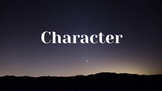 Character
 