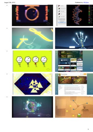 August 10th, 2013 Published by: VR-Zone
3
•
•
•
•
•
•
•
•
•
•
 