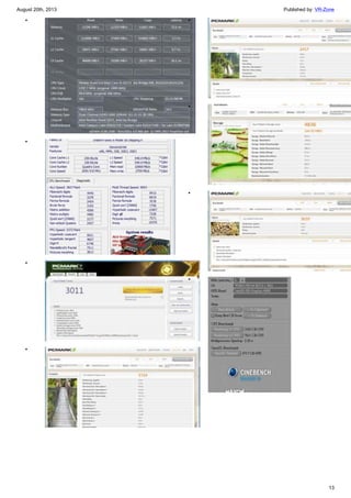 August 20th, 2013 Published by: VR-Zone
13
•
•
•
•
•
•
•
•
 