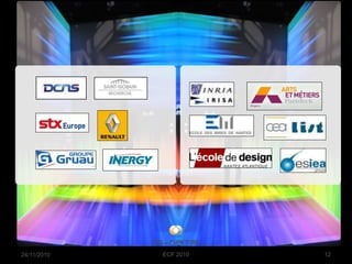 24/11/2010   ECF 2010   12
 