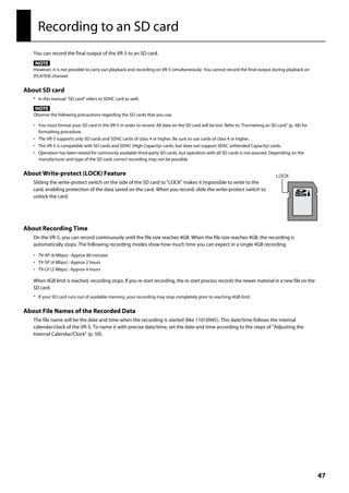Vr5 manual e02 | PDF