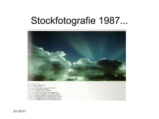 Stockfotografie 1987... 21-10-11 