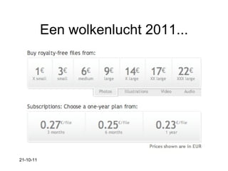 Een wolkenlucht 2011... 21-10-11 