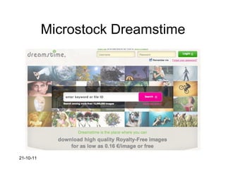 Microstock Dreamstime 21-10-11 