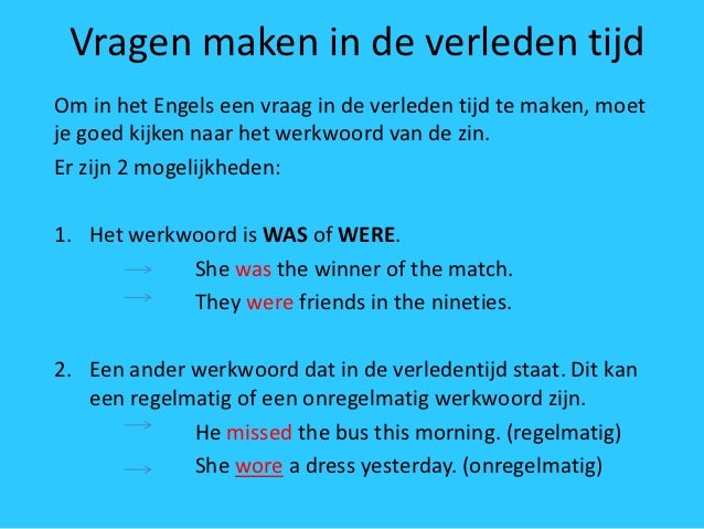 Verleden Tijd Kosten - Bloemen