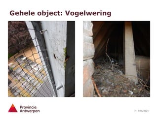 7 - 7/06/2024
Gehele object: Vogelwering
 