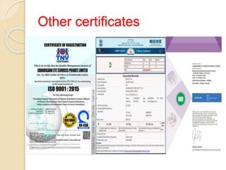 Other certificates
 