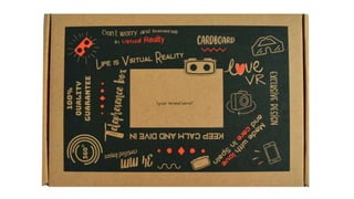 VR Akademy Cardboard headset