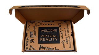 VR Akademy Cardboard headset