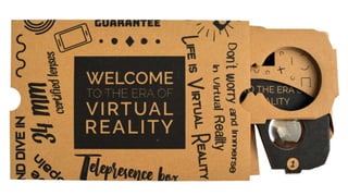 VR Akademy Cardboard headset