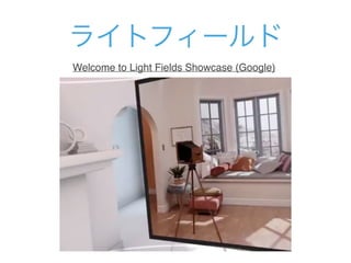 饤ȥե`
Welcome to Light Fields Showcase (Google)?
 