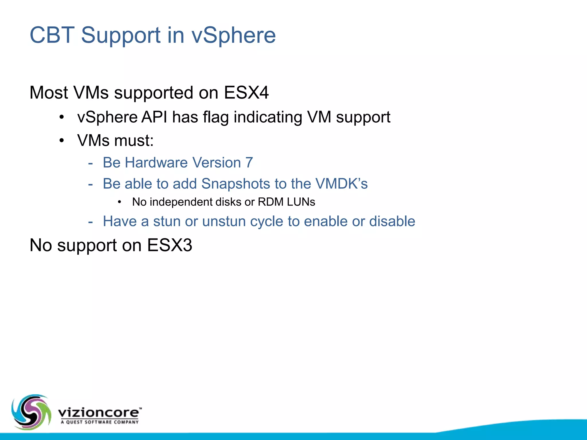 Blocks occupied by deleted data not backed-up.2Active BlockWhite SpaceChanged BlockDeleted Data