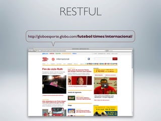 RESTFUL
http://globoesporte.globo.com/futebol/times/internacional/
 
