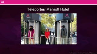 Confidential business information by CJS Interactive., All Rights Reserved.
42
Teleporter/ Marriott Hotel
 