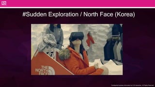 Confidential business information by CJS Interactive., All Rights Reserved.
47
#Sudden Exploration / North Face (Korea)
 