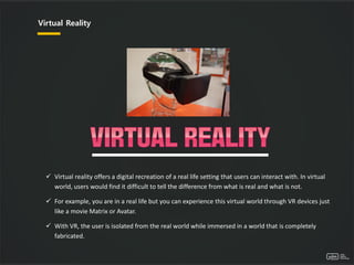 (ENG) All About Virtual Reality & Augmented Reality by YDM