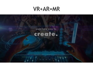 VR+AR=MR
 