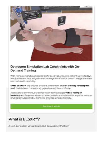 Revolutionizing Healthcare Training with VRKure’s Basic Life Support XR ...