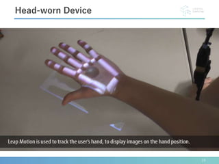 19
Head-worn Device
• a
 