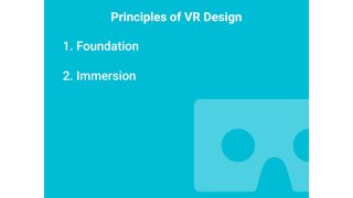 VR Design Guidelines