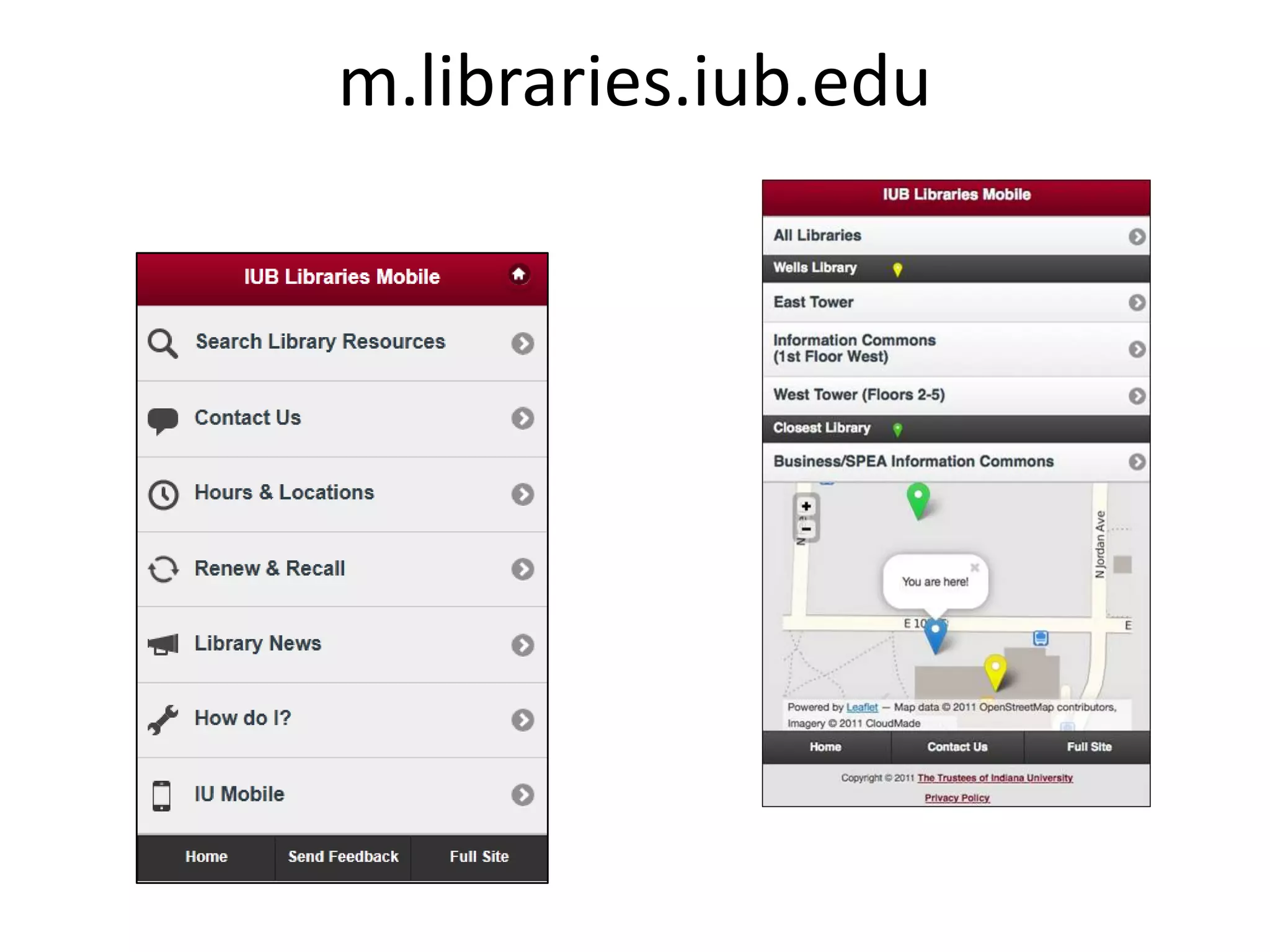 m.libraries.iub.edu
 