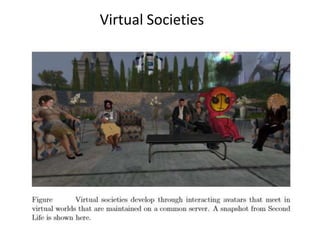 Virtual Societies
 