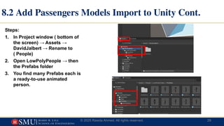 Beginner's Guide to Unity: 3D Environments, NavMesh & Scripting | PPTX