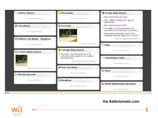 Via Addictomatic.com 