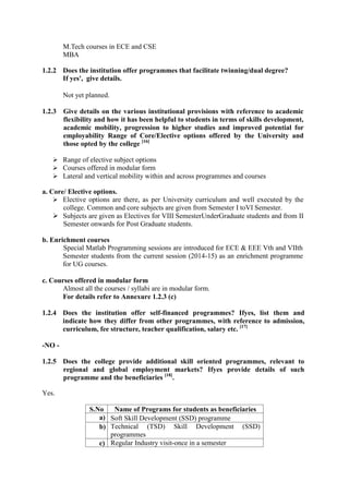 Self Study Report for #NAAC Accreditation of #KIIT College of ...