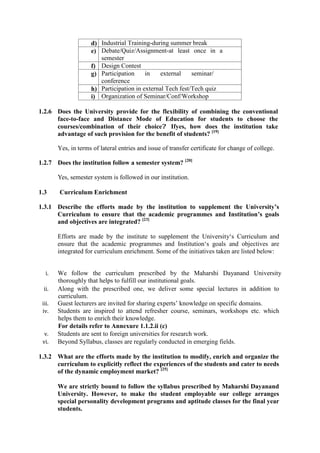 Self Study Report for #NAAC Accreditation of #KIIT College of ...