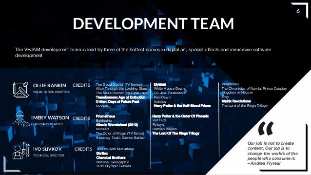 Vrjam Investor Deck