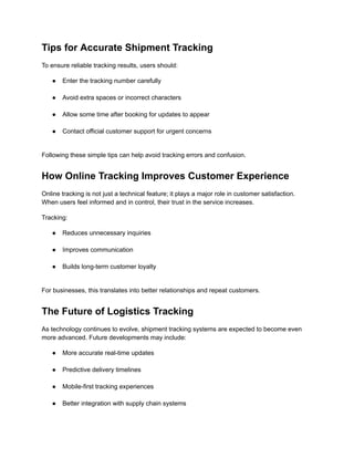 Tracking VRL Logistics Shipments Online: A Complete and Reliable Guide.pdf