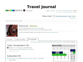 Travel journal 