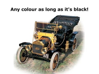 Any colour as long as it's black! 