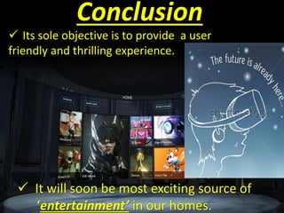 Vr Conclusion Virtual reality | PPTX