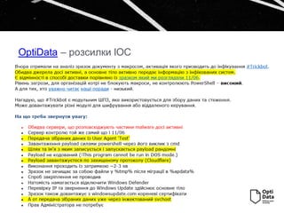 OptiData – розсилки IOC
 