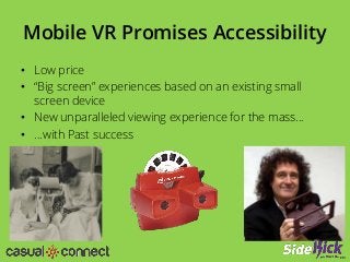 Mobile VR potential for ccsf15 Slide 8