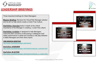 Virtual Risk Manager global overview july 2013 SA | PDF
