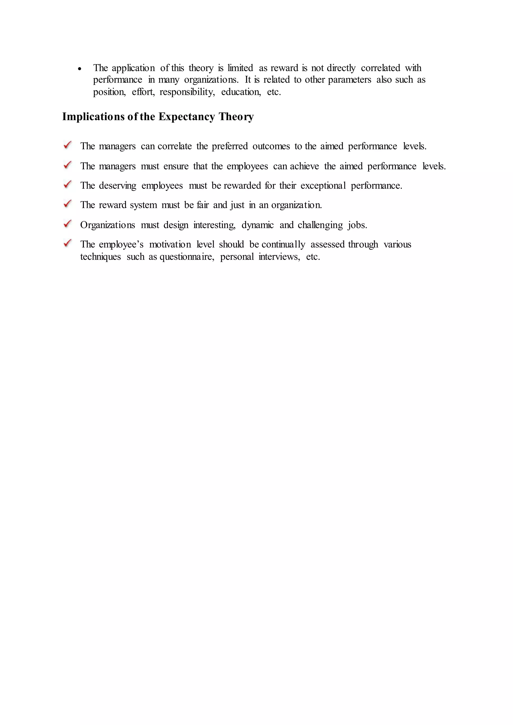Vroom's expectancy theory PDF