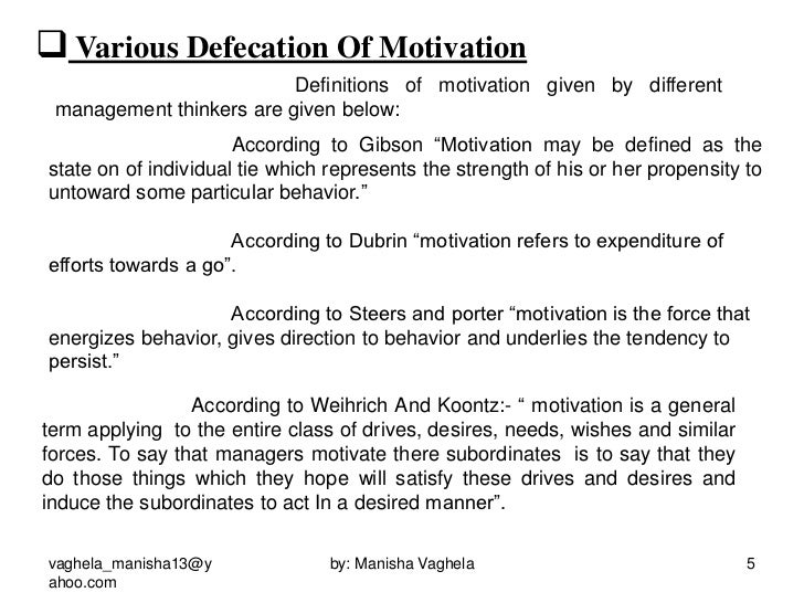 Vroom's expectancy theory of motivation