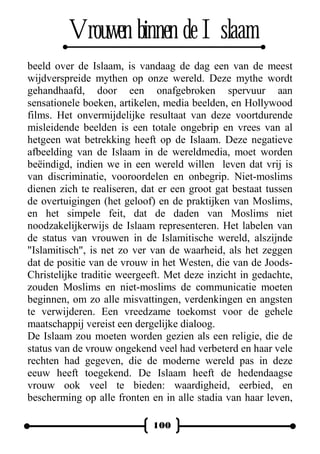 Vrouwen Binnen De Islaam