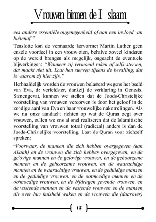 Vrouwen Binnen De Islaam