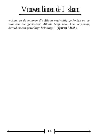 Vrouwen Binnen De Islaam